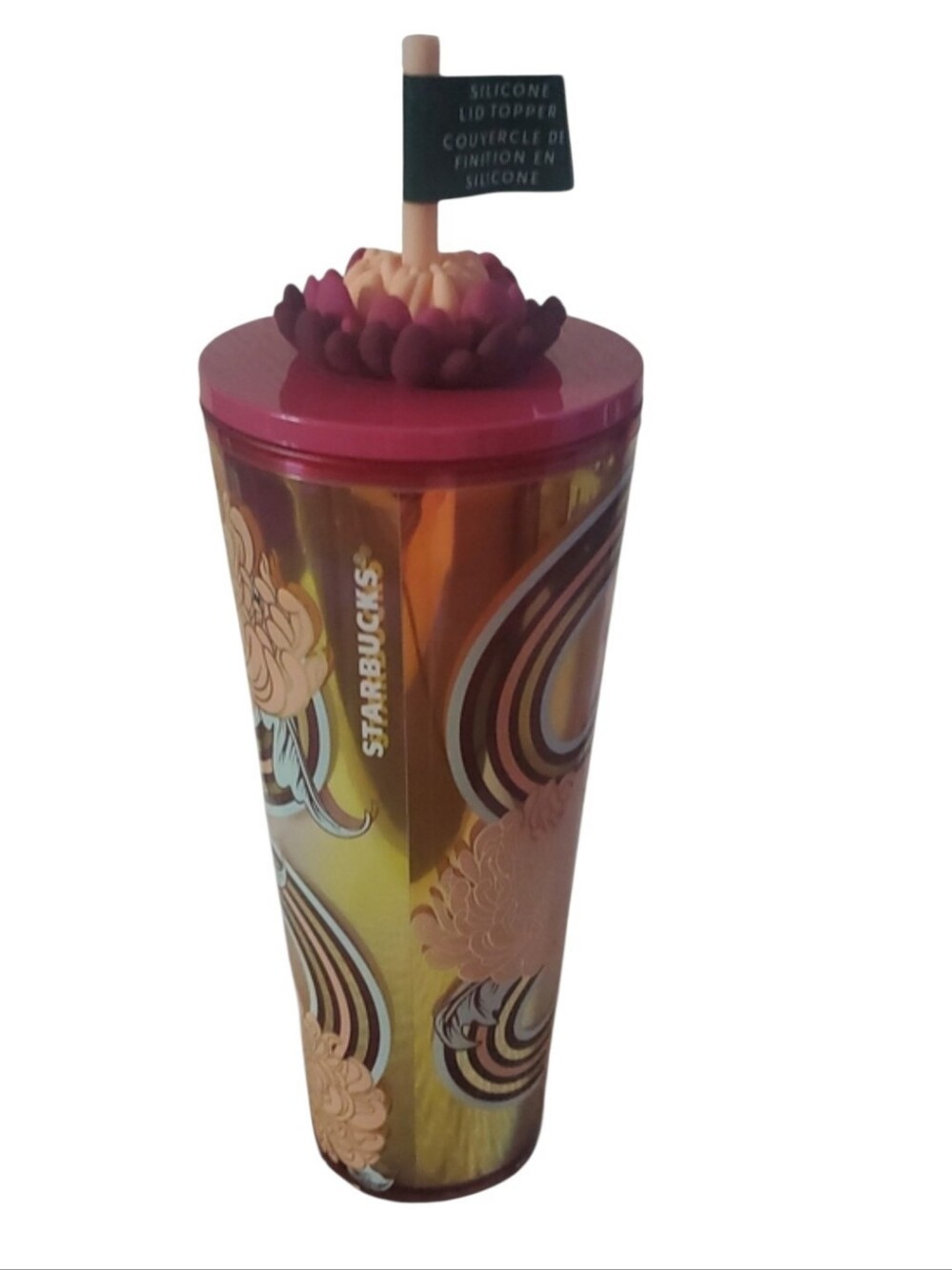 Starbucks Limited Edition 2024 Holiday Chrysanthemum 24 oz Tumbler